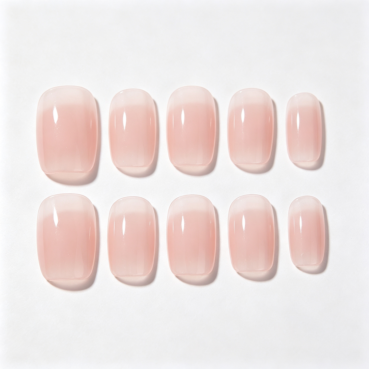 Nude Glaze Press On Nails | Quiet Luxury Sheer Nude Nails